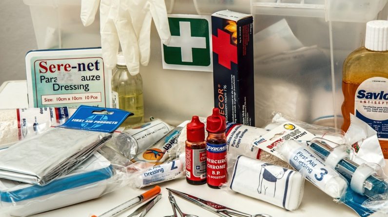 First Aid Kit for Construction Workers